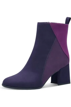 Marco Tozzi Damskie botki Zip+Slip 2-25385-43 modne kozaki, Purple Comb, 39 EU, , 39 EU