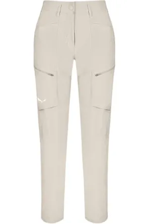 Salewa Damskie spodnie Puez DST W Cargo Pants, Oatmeal, 40