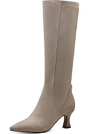 Marco Tozzi Damskie buty na obcasie 2-25502-41, szarobrązowe (taupe), 36 EU, , 36 EU