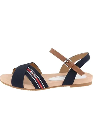 TOM TAILOR Damskie sandały 5390220018, granatowe, rozmiar 37 EU, , 37 eu