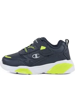 Champion Wave PU B TD Niskie tenisówki, Blu Marino/Limone (BS502), 23 EU, , 23 EU