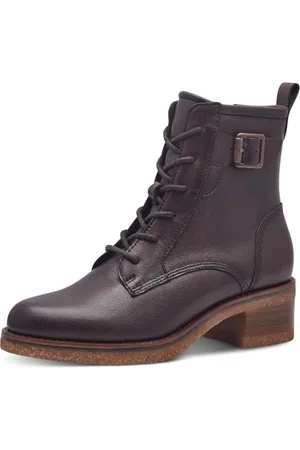 Marco Tozzi Damskie buty Bootie Laced 2-25111-43, modne kozaki, , 38 EU, , 38 EU