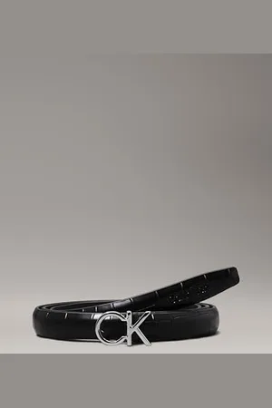 Calvin Klein Cienki pasek damski 1,5 cm K60K612390 stały, , 90, , 90