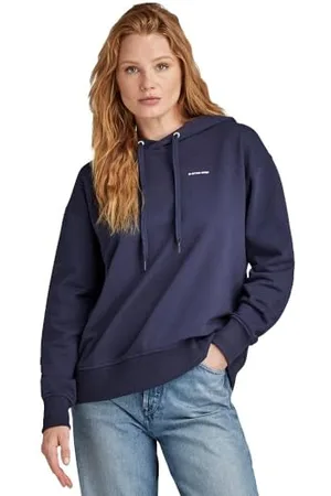 G-Star RAW Graphic Core Hooded Bluza z kapturem, niebieska (Sartho Blue D23359-a613-6067), M damska, , M