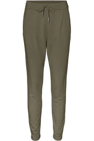 VERO MODA Damskie spodnie Vmeva Mw Loose String Pant Ga Noos, , XS / 30L
