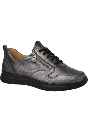 Ganter Damskie sneakersy Kira, antracytowe, 42,5 EU, , 42.5 EU X-Weit