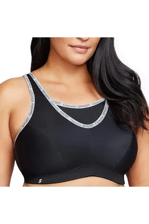 Glamorise Biustonosz damski z perfekcyjnym trzymaniem, biustonosz sportowy, nieprzezroczysty, , 80H