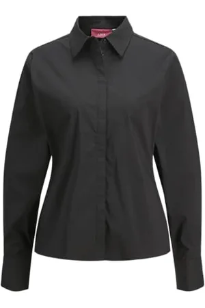 JACK & JONES JXSAGA LS Slim Shirt WVN SN, , S