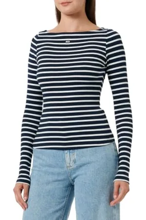 Tommy Hilfiger TJW Breton Stripe LS DW0DW19817 Tank Top, , XL, , XL