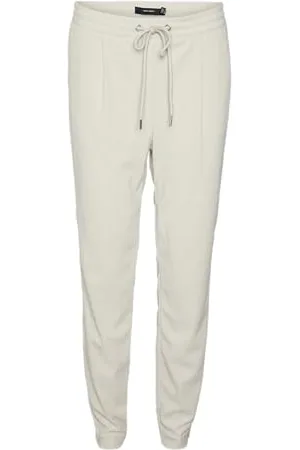 VERO MODA VMNORA MW Tapered Corduroy Pants, , (XS) W / 30L