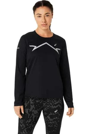 Asics 2012C937-001 Lite-Show LS Topy Długie Kobiety Wydajność Czarny Rozmiar L, , L