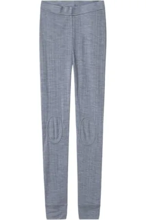 NAME IT Legginsy chłopięce Nkmwang Wool Needle Longjohn Solid, , 122-128