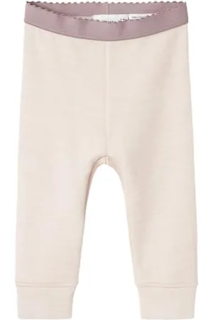NAME IT Nbfwuppo Wełna/Co legginsy dla dziewczynek, , 68 cm
