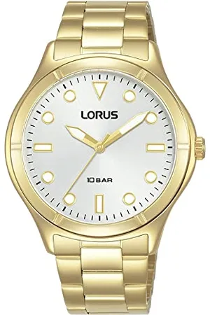 Lorus Damski analogowy zegarek kwarcowy z metalową bransoletką RG248VX9, , bransoletka