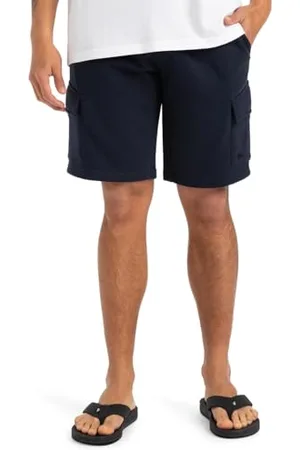 Quiksilver Męskie spodnie jeansowe cargo jogger lekkie czarne XL, , XL