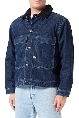 G-Star Utility Flap Pocket Sherpa Denim Jacket 2XL