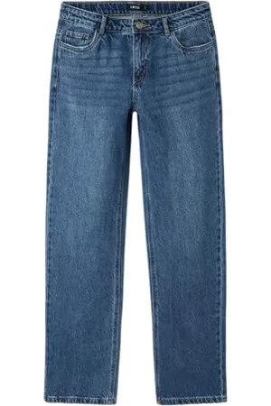 NAME IT Dziewczęce Nlfkim DNM Lw Straight Pant Noos Jeans, , 176
