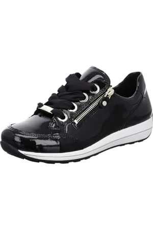 ARA Damskie buty sportowe Osaka, czarne, 36 EU szerokie, , 36 EU Weit