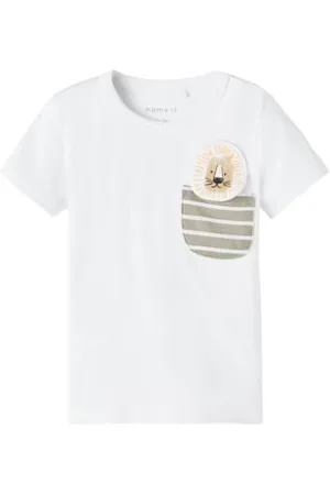 NAME IT Bestseller A/S Niemowlęta chłopcy NBMJUDAS SS Top Box T-Shirt, , 62, , 62