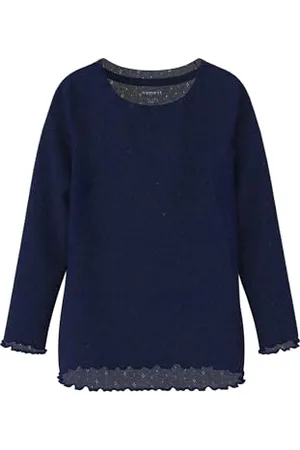 NAME IT Dziewczęca Nmfnimisa Ls Slim Top koszulka z długim rękawem, , 104