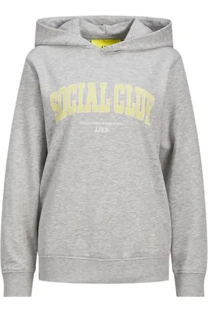 JACK & JONES Damska bluza z kapturem Jxamelia RLX Ls Hood Sweat SWT, , S