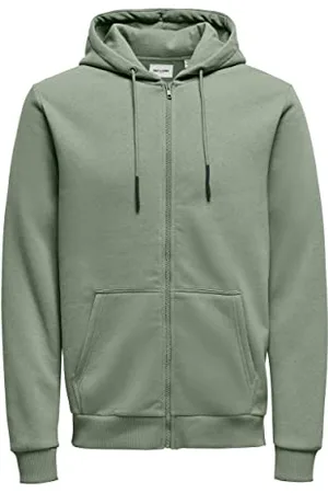 Only & Sons Onsceres Zip Thr. Hoodie Sweat Noos, , S