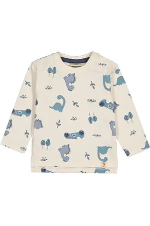 Salt & Pepper Chłopcy B.Boys Ls AOP Dino zestaw t-shirtów dla niemowląt i małych dzieci, , 80