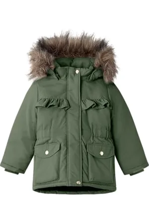 NAME IT Dziewczęca kurtka parka Nmfmaster Pb krótka kurtka, , 98 cm