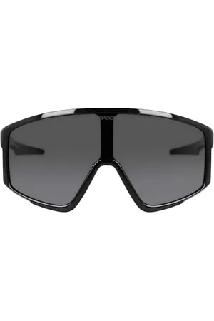 Dragon Męskie okulary przeciwsłoneczne Amped, czarne z soczewką Lumalens Smoke Lens, jeden rozmiar, , Rozmiar uniwersalny