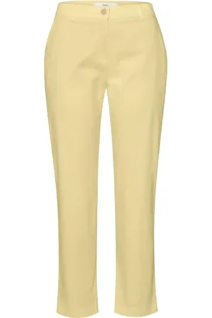 Brax Damskie spodnie Style Mel S ultralekkie bawełniane spodnie, banana, 42, , 32W / 32L