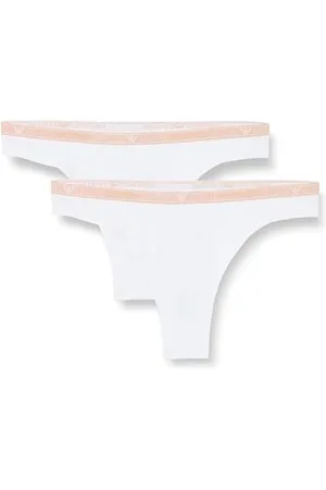 Emporio Armani Essential Studs Logo 2-Pack Thong, , L
