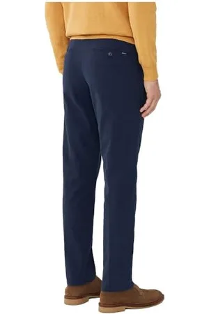 Hackett Męskie spodnie chinosy Ultra Lw K, niebieskie (granatowy blezer), 38W/28L, , 38W / 28L