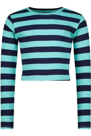 Vingino Girls G-Basic-Crop Rib Stripe in Colour in Size 16, , 16 lat