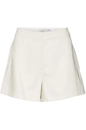 VERO MODA Vmflorence Mw Linen szorty damskie, , 36