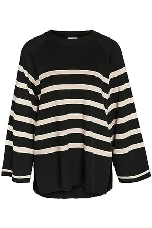 Noisy May Damski sweter z dzianiny w paski, , XS