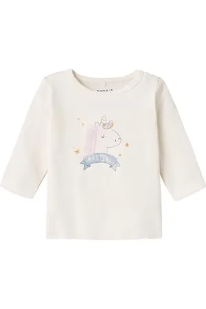 NAME IT Nbflolai Ls Box Top dla dziewczynek, , 50 cm