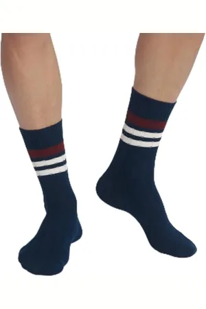 Dim Miękkie ciepłe skarpety męskie Bamboo Retro Sporty x1, , 43/46 EU