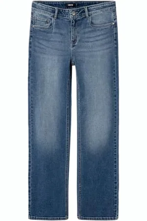 NAME IT Dziewczęce Nlftariannes DNM Lw Straight Pant Noos Proste dżinsy, , 164