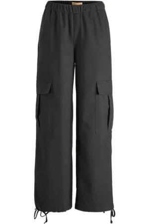 JACK & JONES Damskie spodnie cargo Jxyoko Melange Cosy Cargo PNT, , M