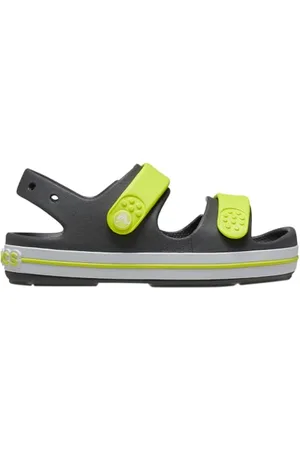 Crocs Crocband Cruiser sandały dziecięce, uniseks, Slate Grey Acidity, 19/20 EU