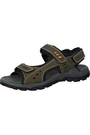 Manitu Męskie sandały 610008-07, zielone, 42 EU