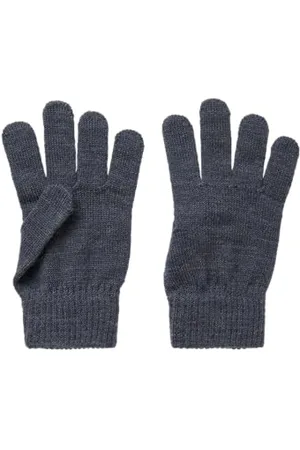 NAME IT Chłopięce rękawiczki Nkmwholla Wool Gloves, niebieskie, 8, , 8