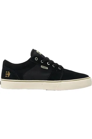 Etnies Męskie buty Barge LS Skate, czarno-białe/srebrne, 5 UK