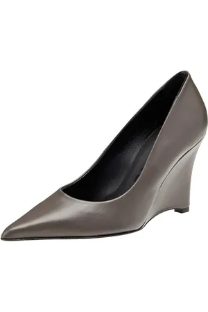 Pinko Abaco Decollete Nappa, Buty damskie, I90_Dark Grey, 38 EU, , 38 EU