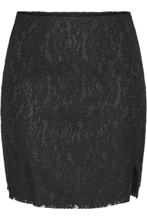 Pieces® Pcnicki Hw Lace Skirt, , XL