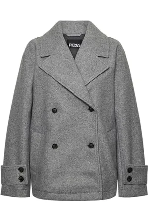 Pieces® Pcnova szara kurtka, , XL