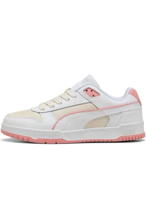 PUMA Unisex RBD Game Low Sneaker, Alpine Snow White-Pink Fruit, 6.5 UK, Alpine Snow Biały Różowy Owoc, 40 EU
