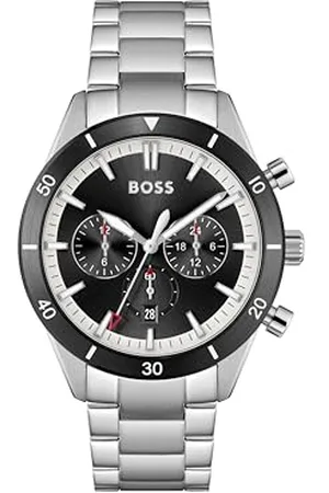HUGO BOSS Męski analogowy zegarek kwarcowy z paskiem ze stali nierdzewnej 1513862