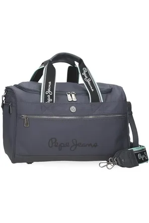 Pepe Jeans Corin Torba podróżna szara 40x25x20 cm Poliester i PU 20 l by Joumma Bags, , Talla única, torba podróżna