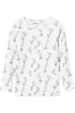NAME IT Dziewczęca koszulka z długim rękawem Nmfgavo Ls Slim Top Lil Noos, , 122-128